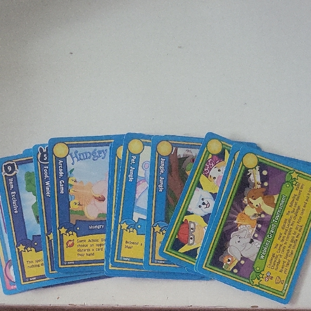 Webkinz Trading Cards/game Cards